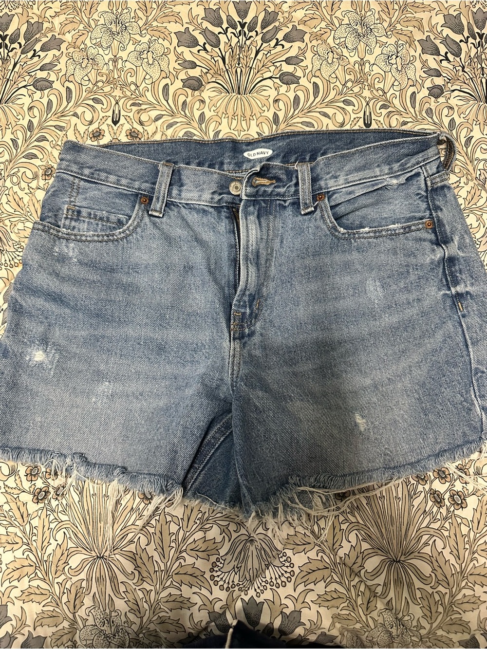 Old Navy Light Blue Denim Cutoff Shorts